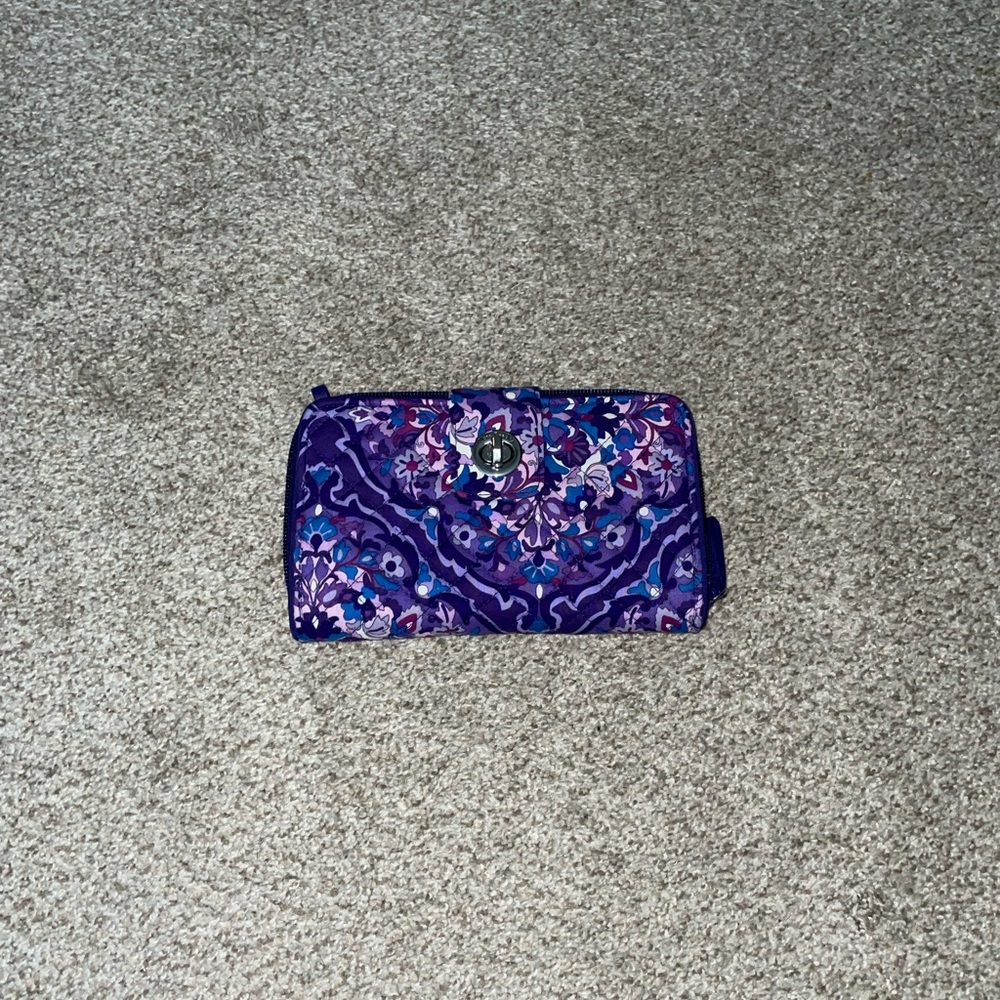 Vera Bradley RFID Turnlock Wallet